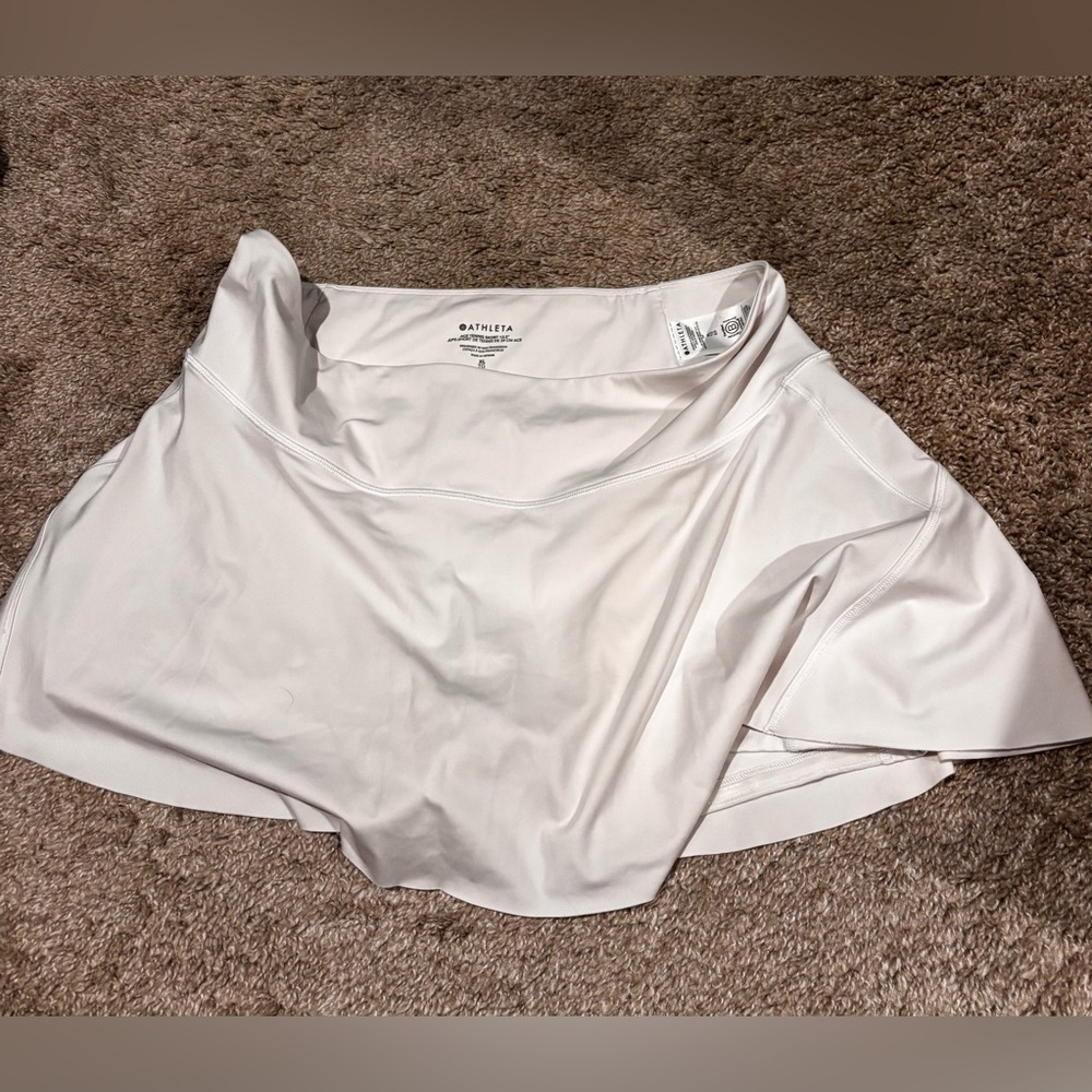 Athleta Light Cream Skort